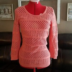 Coral Loft Sweater